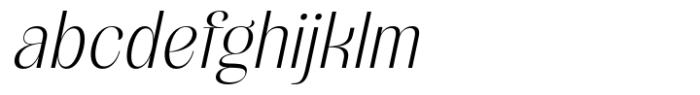 Dingklix Extra Light Italic FONT
