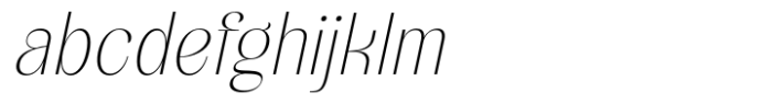 Dingklix Thin Italic FONT