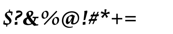 Dingocitta Bold Italic Font OTHER CHARS