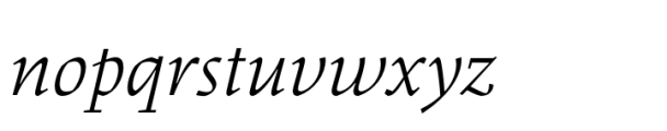Dingocitta Italic Font LOWERCASE