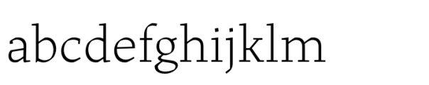 Dingocitta Light Font LOWERCASE