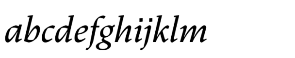 Dingocitta Medium Italic Font LOWERCASE