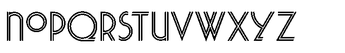 Dinner Date JNL Regular Font LOWERCASE