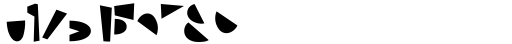 Dino Moose Black Font OTHER CHARS
