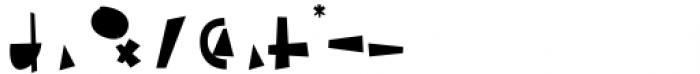 Dino Moose Black Font OTHER CHARS