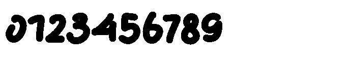 Dino Slow Font OTHER CHARS