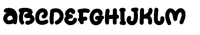 Dino Slow Font UPPERCASE