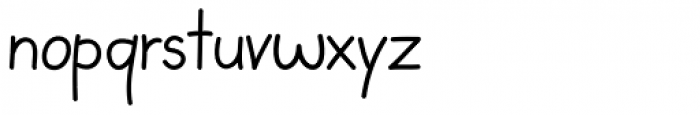 Dinzy Minzy Font LOWERCASE