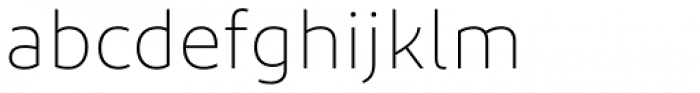 Diodrum Arabic Extralight Font LOWERCASE
