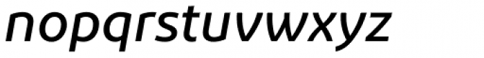 Diodrum Medium Italic Font LOWERCASE