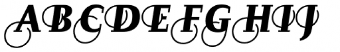 Diogenes Decorative Black Italic 1 Font UPPERCASE
