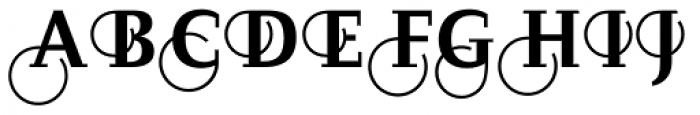 Diogenes Decorative Bold 1 Font UPPERCASE