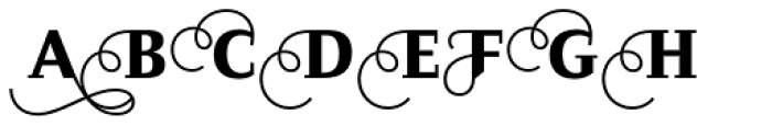 Diogenes Decorative Bold All Small Caps Font LOWERCASE