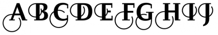 Diogenes Decorative Bold Small Caps 1 Font UPPERCASE