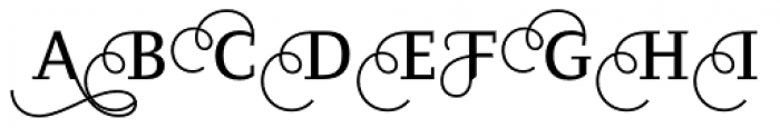 Diogenes Decorative Light All Small Caps Font LOWERCASE