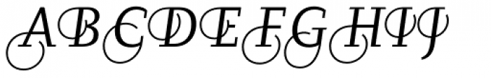 Diogenes Decorative Light Italic 1 Font UPPERCASE