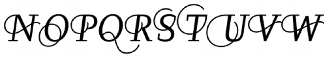 Diogenes Decorative Light Italic 1 Font UPPERCASE