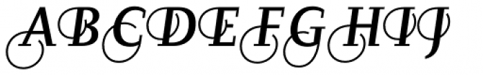 Diogenes Decorative Medium Italic 1 Font UPPERCASE