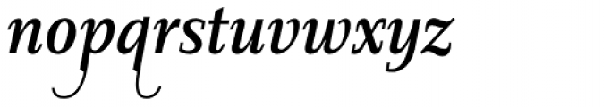 Diogenes Decorative Medium Italic 1 Font LOWERCASE