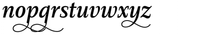 Diogenes Decorative Medium Italic 2 Font LOWERCASE