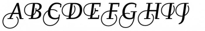 Diogenes Decorative Regular Italic 1 Font UPPERCASE