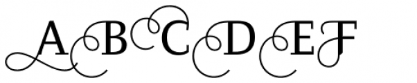 Diogenes Decorative Regular Small Caps 2 Font UPPERCASE
