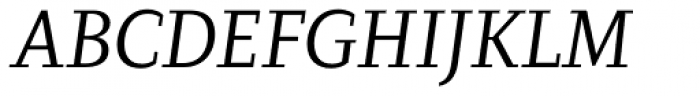 Diogenes Light Italic Font UPPERCASE