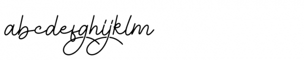 Diolitha Regular Font LOWERCASE