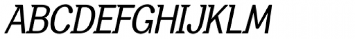 Diphthong Italic Font UPPERCASE