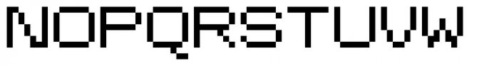 Diphtong Pixel Regular Font UPPERCASE