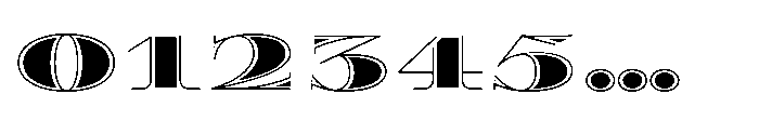 Diplomata Deco Dark Font OTHER CHARS