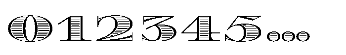 Diplomata Deco Hatch Font OTHER CHARS