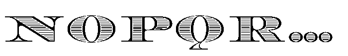 Diplomata Deco Hatch Font UPPERCASE