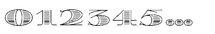 Diplomata Deco Line Font OTHER CHARS