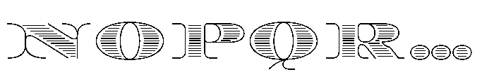 Diplomata Deco Line Font UPPERCASE