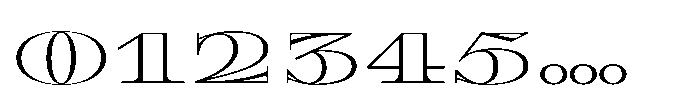Diplomata Deco Outline Font OTHER CHARS