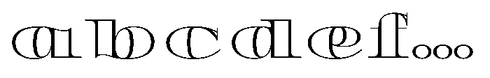 Diplomata Deco Outline FONT