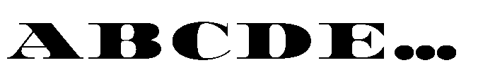 Diplomata Deco Plain Font UPPERCASE