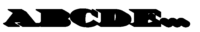 Diplomata Deco R-Shadow Font UPPERCASE