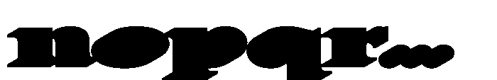 Diplomata Deco Shadow Font LOWERCASE