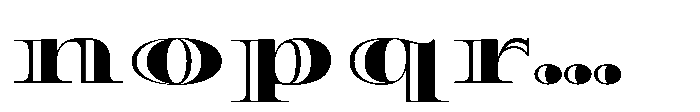 Diplomata Deco Tooled Font LOWERCASE