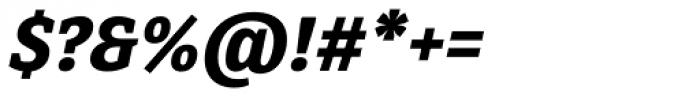 Directa Serif Bold Italic Font OTHER CHARS