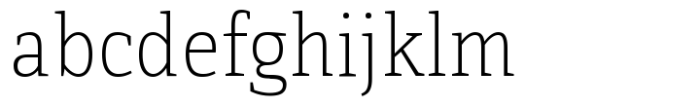 Directa Serif Variable VarFont Font LOWERCASE