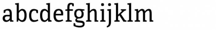 Directa Serif Font LOWERCASE
