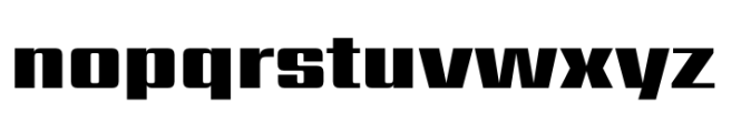 Director Gujarati Heavy Font LOWERCASE