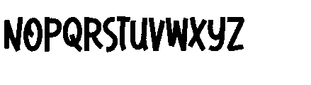 Dirello Meadow Font UPPERCASE