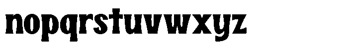 Dirty Novel Regular Font LOWERCASE