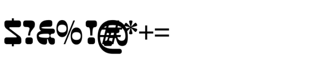 Disco Groov Regular Font OTHER CHARS