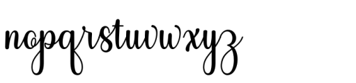 Disforia Inersia Regular Font LOWERCASE