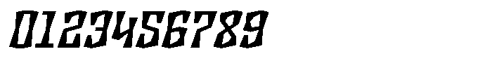 Disforma Black Italic Font OTHER CHARS